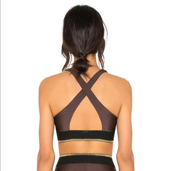 NWOT Small KORAL Spring Sprint Sports Bra metallic - Picture 6 of 6